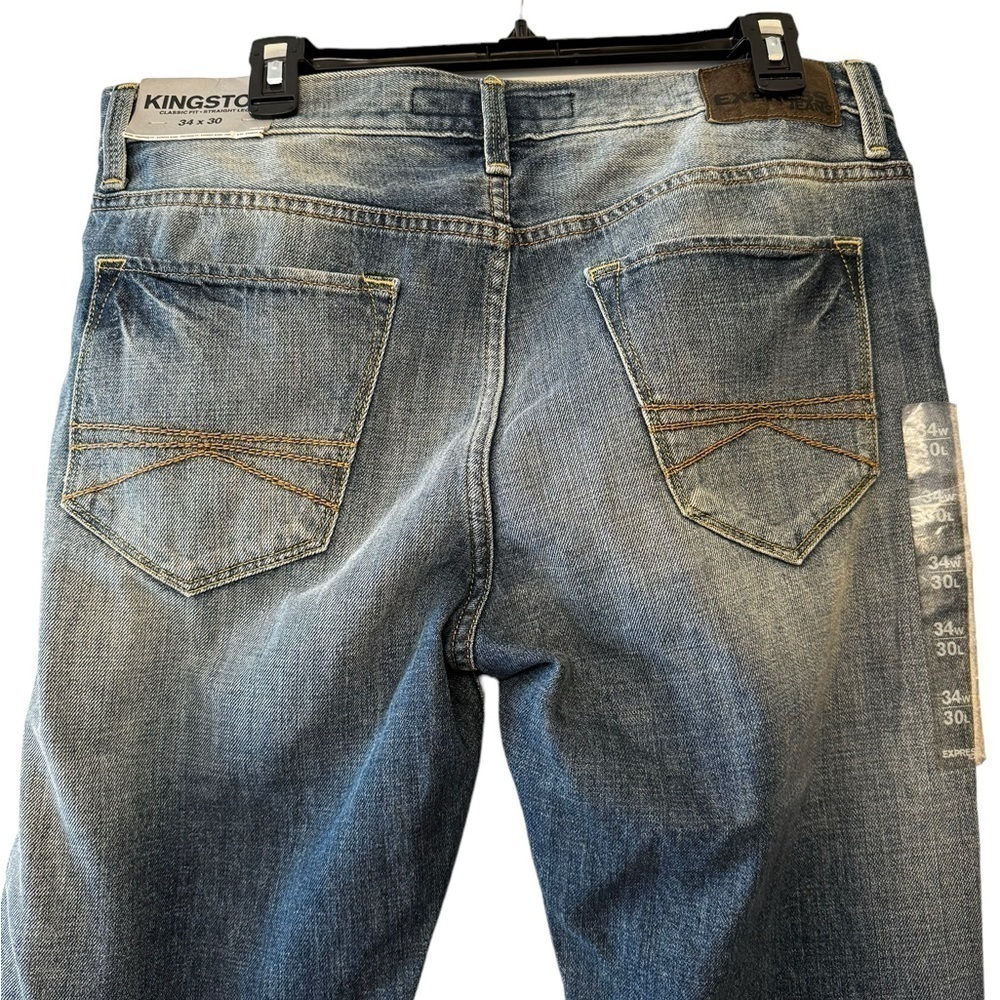 Express Jeans Kingston Classic Straight 34x30 - Picture 4 of 6